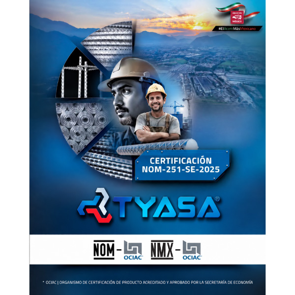 TYASA obtuvo certificación NOM-251-SE-2025